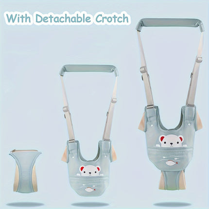 A One-Piece Walking Harness with a Handheld Walking Aid Strap, Adjustable Safety Harness