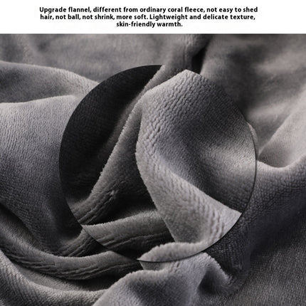 Warm Cover Cold-proof Warm Cloak Fleece-lined Keep Warm And Emit Heat Shawl