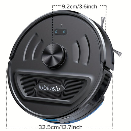 Robot Vacuum And Mop, 3 In 1 Robotic Vacuum Cleaner, LiDAR Navigation, Smart Mapping