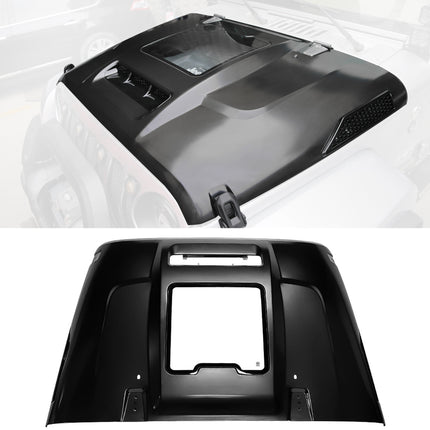 Replacement Hood Vented Heat Dispersion for 2007-2017 Jeep Wrangler JK JKU Hood Upgrade