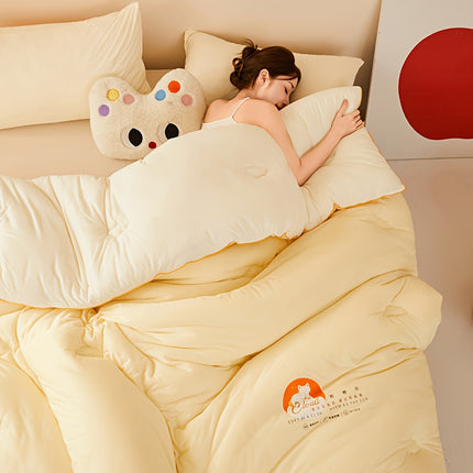 Autumn and Winter New Soft Fluffy Warm Thick Quilt, Cute Pattern, Autumn Winter Quilt Core,