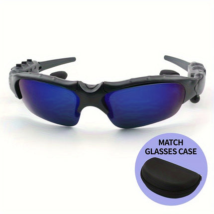 Wireless Smart Glasses, Cell Phone Sun Glasses, Smart Wireless Headphones 5.0