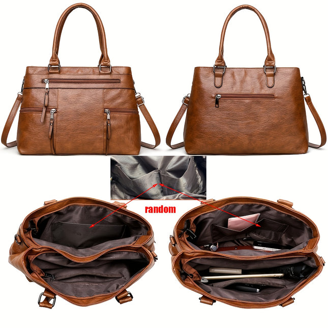 Perfect Lily Women's Professional Handbag with Zipper Closure