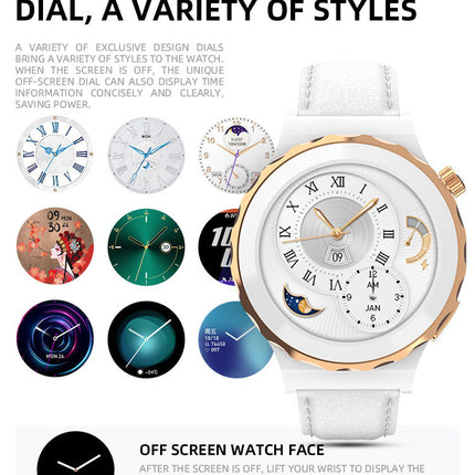 Bluetooth Call Heart Rate Health Sports AI Voice Smart Watch