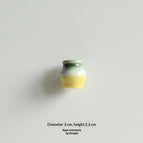 Green yellow jar