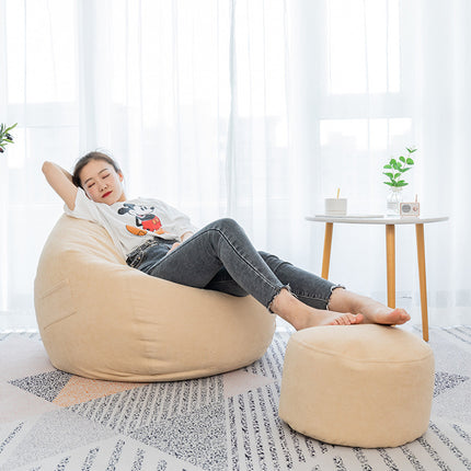 Bean Bag Cover Can Be Disassembled And Washed Inner Liner Cover Sofa