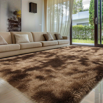 Luxurious Soft Modern Shag Rug for Living Rooms, Bedrooms, Or Dorms, Featuring