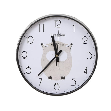 Round Silent Sweep Second Wall Clock Home Wall Clock Decoration