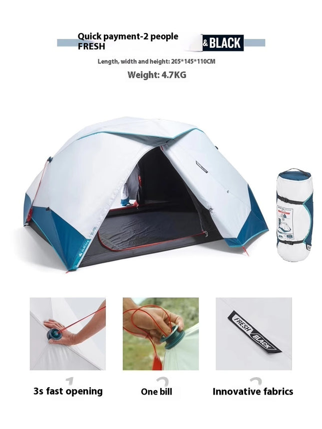 Outdoor Camping Thickened Rain-proof Camping Tent