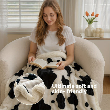 Heavyweight Bed Blanket, Machine Washable King Size Bed Blanket, Gravity Blanket For Sofa Cover