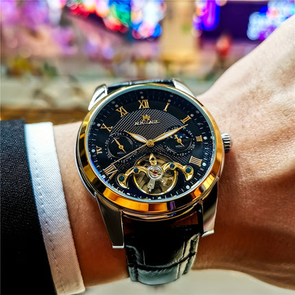 Automatic Tourbillon Mechanical Watch | High-end Luxury Fashion Hollow Business Casual Men'S Watch