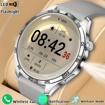 New Smartwatch for Men and Women - Wireless Calling/Text Messages/Multiple Sports Models/Remote Camera