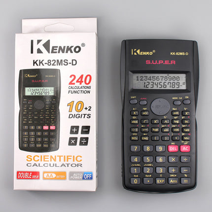 Classic Black Student Calculator Flip