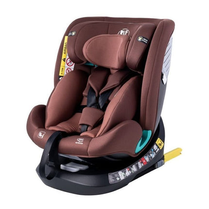 Chair BUF BOOF Isize Coffee with Isofix Position 165 Degrees Rotatable 360 Degrees
