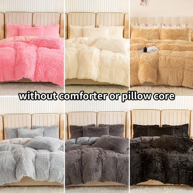 Duvet Cover Set, Winter Bedding, Machine Washable, Zipper Closure