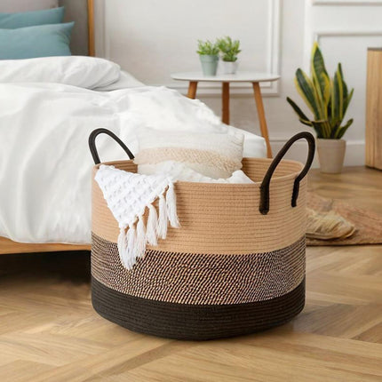Cotton String Woven Storage Basket Storage Basket
