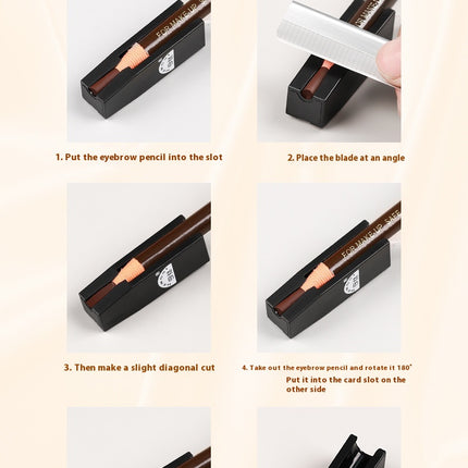 Line Drawing Eyebrow Pencil Pencil Shapper Beauty Tools