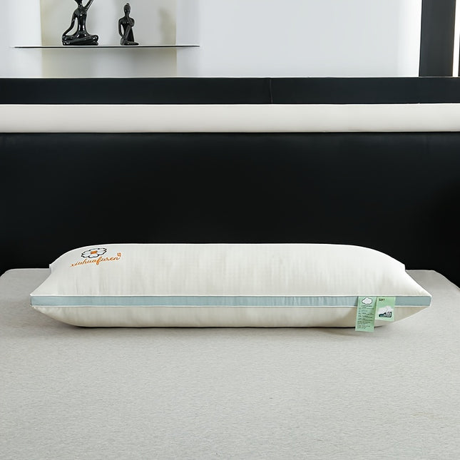 Luxury Soft & Fluffy Extra-Long Pillow - Hypoallergenic, Breathable Fabric for Comfortable Sleep