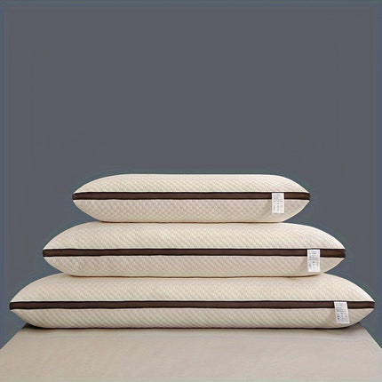 1pc Extra-Long Body Pillow - Hypoallergenic Bed Pillow with Zipper Closure, Ergonomic for Back