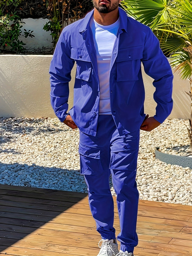 New European and American Cross-border Casual Sports Trendy Fashion Suit