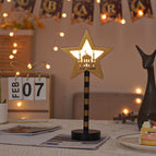 Five Pointed Star Style / Warm White Light