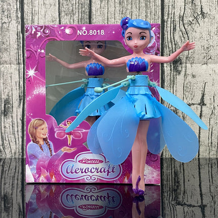 Sensory Flying Device A Toy Featuring A Sprite Girl Who Flies And Spins