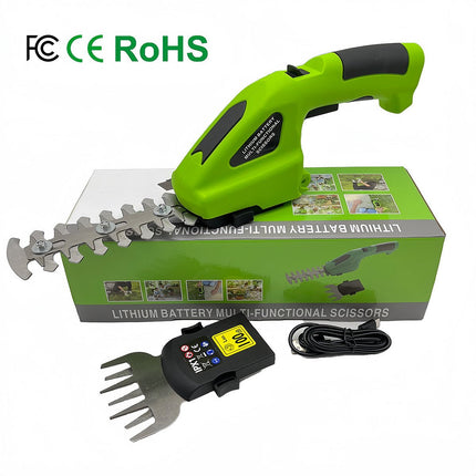 Electric Hedge Shears Dual - purpose Rechargeable Pruning Shear Garden Tools - GARDIWALL