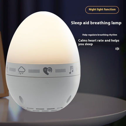 Egg-shaped Lamp Decompression White Noise Timing Sleeping Aid Instrument