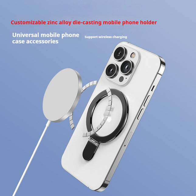 Zinc Alloy Adhesive Magnetic Phone Holder Desktop Universal