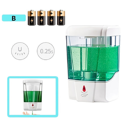 23.67oz Automatic Sensing Soap Dispenser for Washing Mobile Phones and Disinfection, Contactless