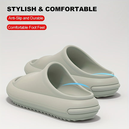 2 pcs Men's fashion, Men's shoes, Men's home shoes, indoor slippers, can be worn outside, beach, outdoor