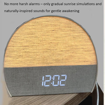 Fabric Wake Up Light Alarm Clock