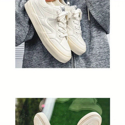 New Style White Sneakers - Men'S and Women'S Casual Skate Shoes for Leisure and Sports, Trendy Shoes Men'S Shoes