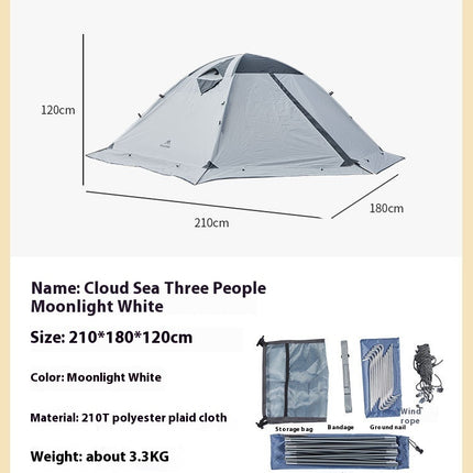 Outdoor Supplies Camping Camping Rainproof And Sun Protection Portable Storage Tent