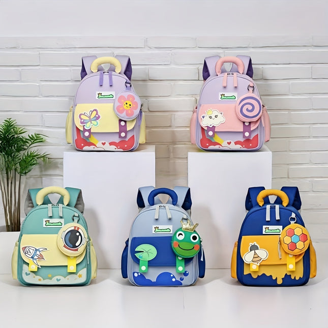 Adorable Cartoon Mini Backpack for Youngsters