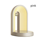USB / Pink Lamp Wireless Charger