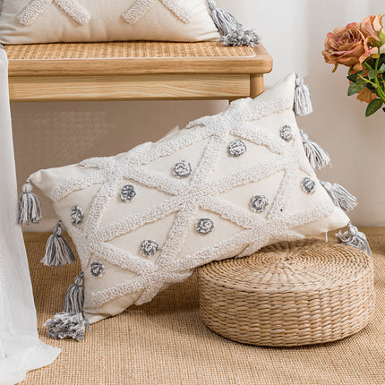 Bohemian Pillow Ins Style Simple Nordic Tufted Pillowcase