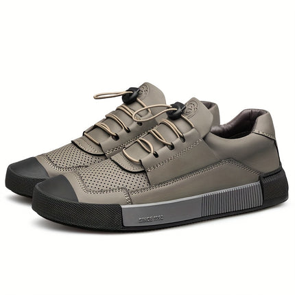Lightweight Sneakers with Rubber Sole - Fashionable Versatile Sports