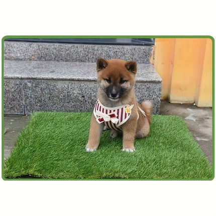 Reusable Pet Training Lawn, Odor Control Artificial Grass Pad Dog Grass Mat, Washable Dog Potty Training Mat Dog Pee Grass Pad Christmas Gift