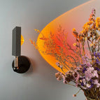 Sunset Red / Black Wall Lamp