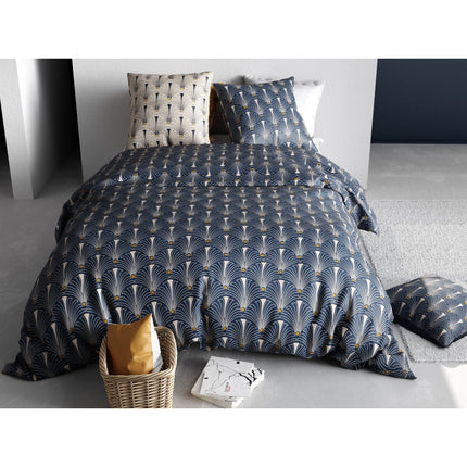 Bedding Set - 100% Cotton 57 Thread Count Duvet Cover - 220 x 240 cm