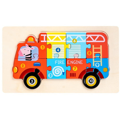 3D Puzzle Model Wooden Puzzle Educational Toys