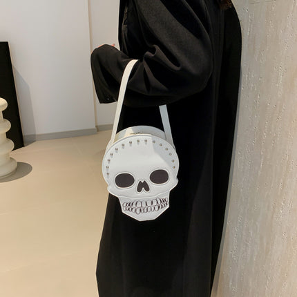 Halloween Skull Shoulder Bag Girls Funny Cute