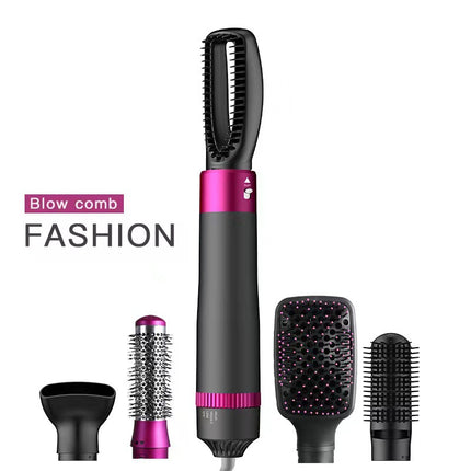 Professional 5 In 1 Hair Dryer Brush Dryer And Straightening Brush Electric