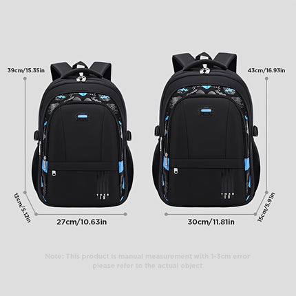elementary school students schoolbag boys 1-3-6 grades 6-12 years old lightweight