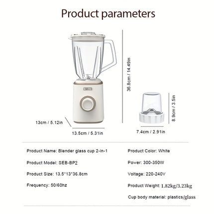 a Juicer, Blender, And Food Processor, Featuring a 1.5L Glass Jar,
