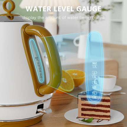 Kettle 100% Stainless Steel BPA Free Classic Design Kettle Quickly Heat