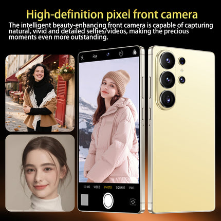 S25 Ultra 2026 5G New 6.9" HD Large Display Smartphone, Multi-function Unlocked Phone, Android