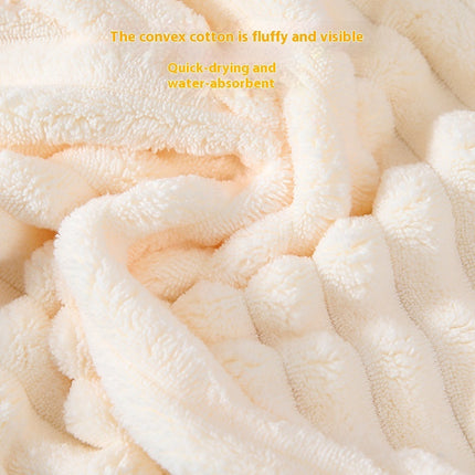 Candy Velvet Hair-drying Cap Thick Absorbent Headscarf