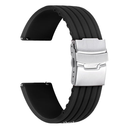 Silicone Strap Tire Stripe Waterproof Matte